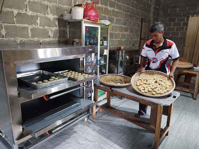Produksi Bakpia Sari Berkah 99 Tembus Pasar Nasional Berkat Kideco